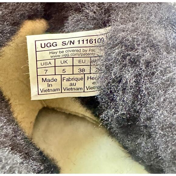 UGG Classic Ultra Mini Boots Black Suede Women’s Size 7 – New With Box - Picture 11 of 13